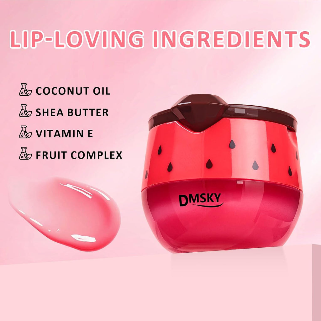 12 PCS Bee Lip Balm Honey Pot, Bulk Propolis Lip Mask 6 Flavors