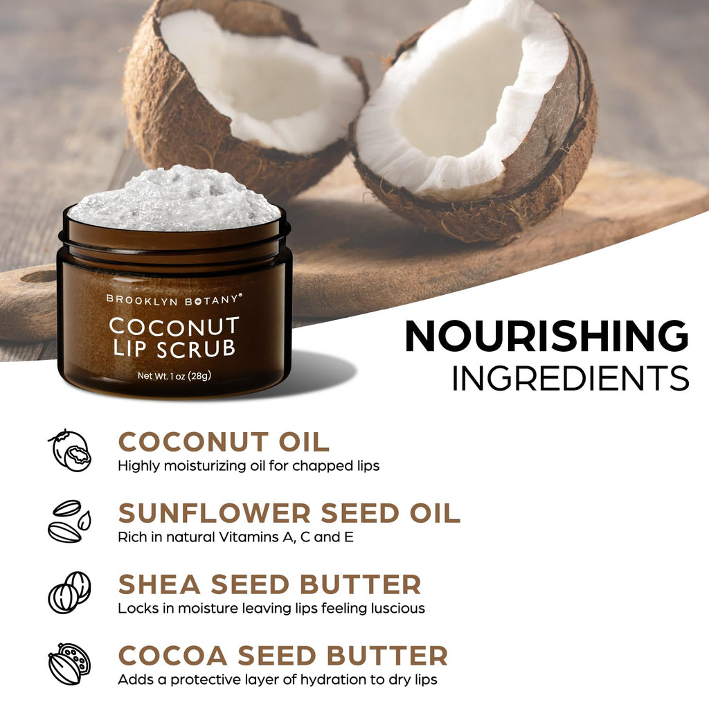 Coconut Lip Scrub - 1 Oz