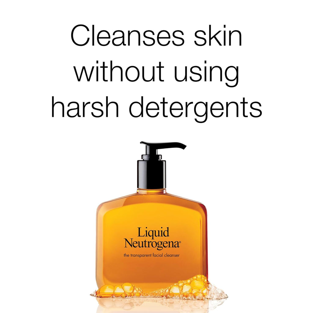 Liquid Gentle Foaming Face Wash with Glycerin, 8 Fl Oz