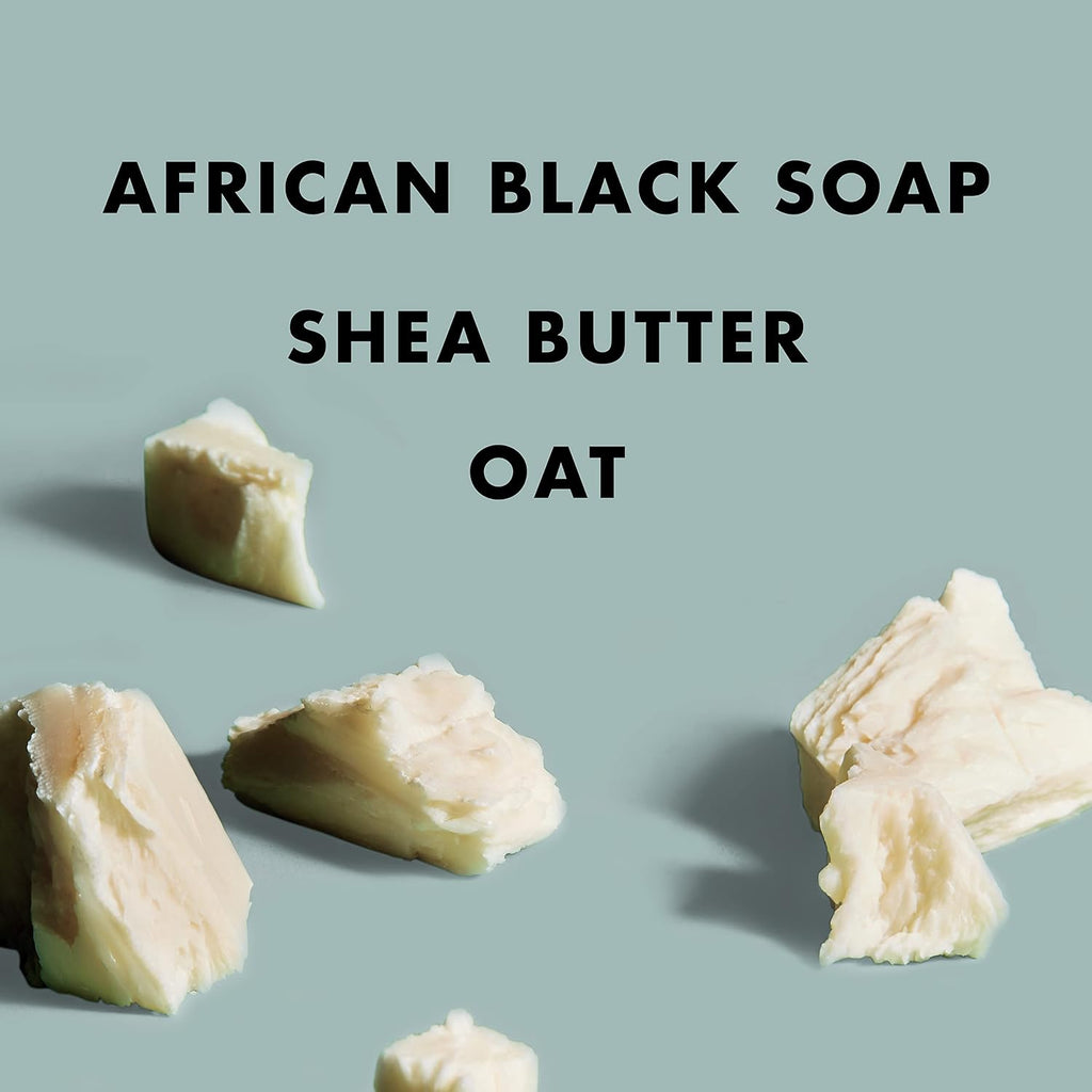 Sheamoisture Soothing Body Wash for Acne Treatment African Black Soap Paraben Free Body Wash 13 Oz