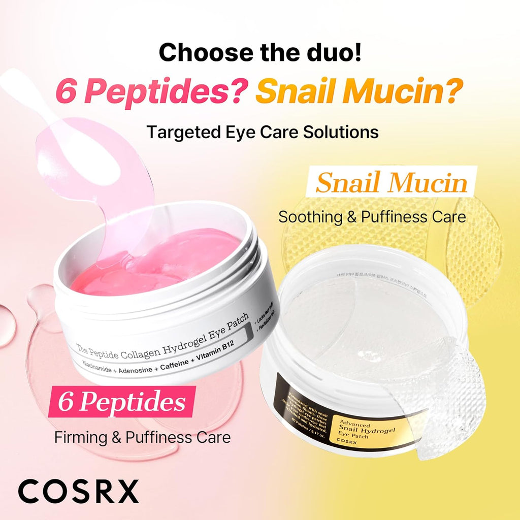 Snail Mucin Peptide under Eye Cream for Anti-Aging, 0.84 Oz